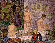 The Models, Georges Seurat